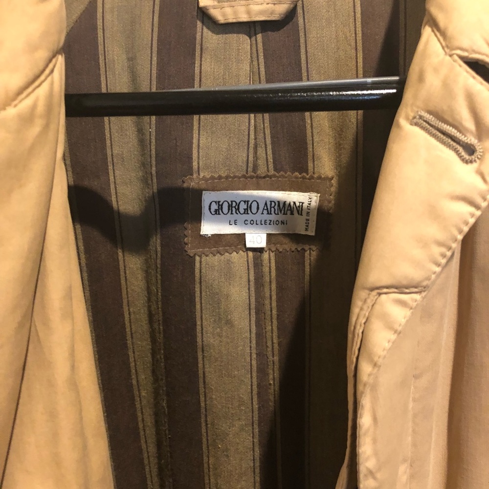 Giorgio Armani Trench Coat